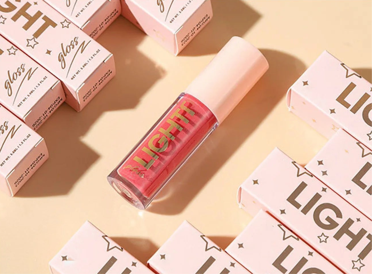 Glazed lip gloss