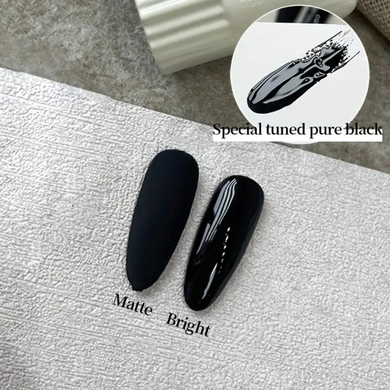 Gel Polish Black/White