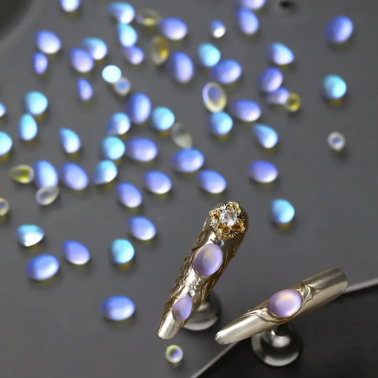 Water Drops Blue