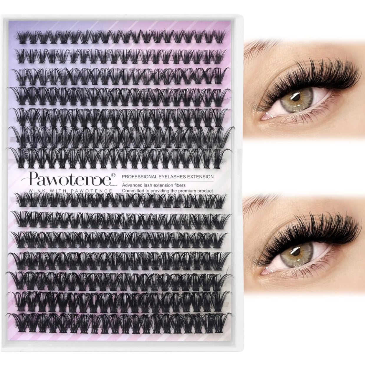 40D + 50D WHISPY CLUSTERS